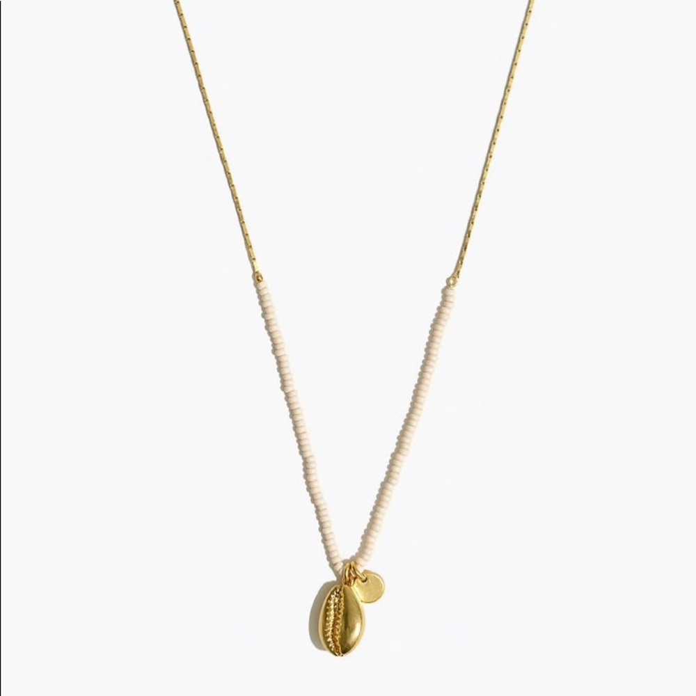 Madewell Shell Seed Bead woman’s Necklace - Picture 9 of 11